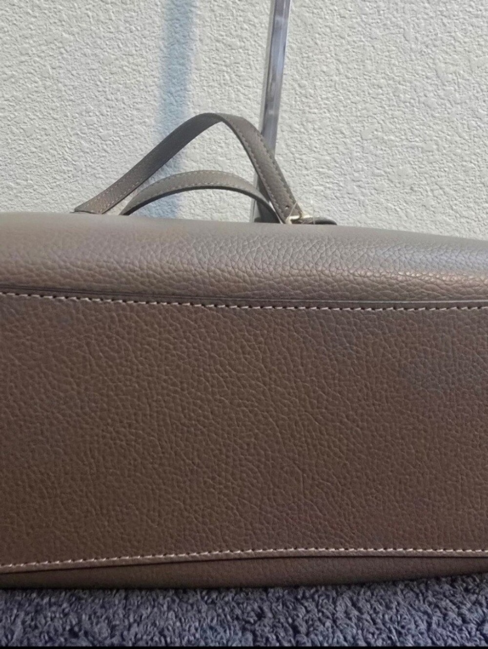 NWT COACH CV966 "Dark Stone" Mollie 25 Crossbody Tote Bag - Picture 4 of 9